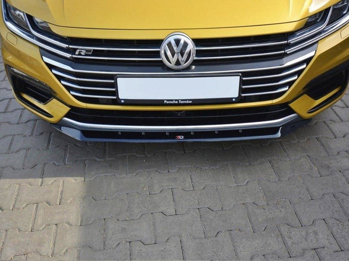 VW Arteon R-line Front Splitter V.2 - Maxton Design