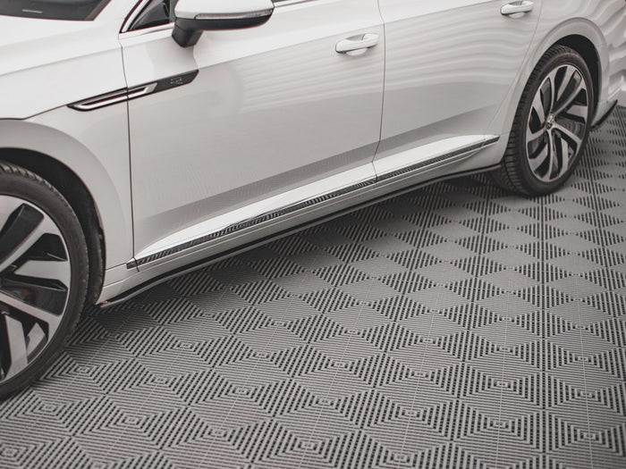 VW Arteon R / R-line Facelift (2020-) Street PRO Side Skirts Diffusers V.1 - Maxton Design