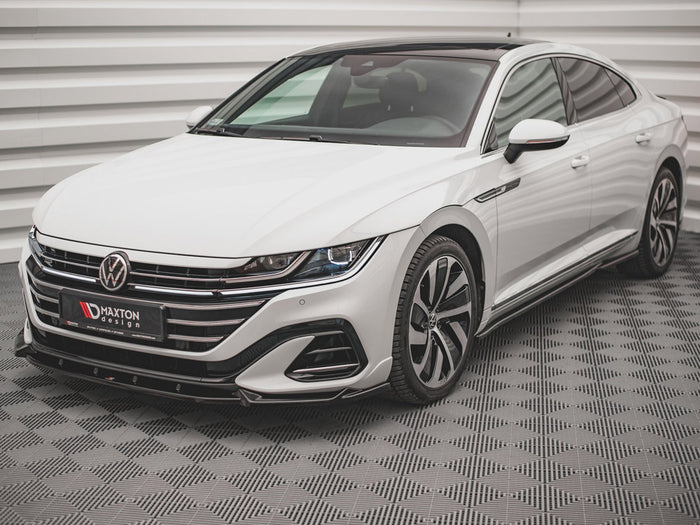VW Arteon R-line Facelift (2020-) Front Splitter V.1 - Maxton Design