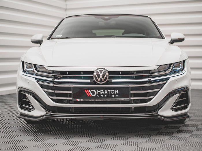 VW Arteon R-line Facelift (2020-) Front Splitter V.3 - Maxton Design