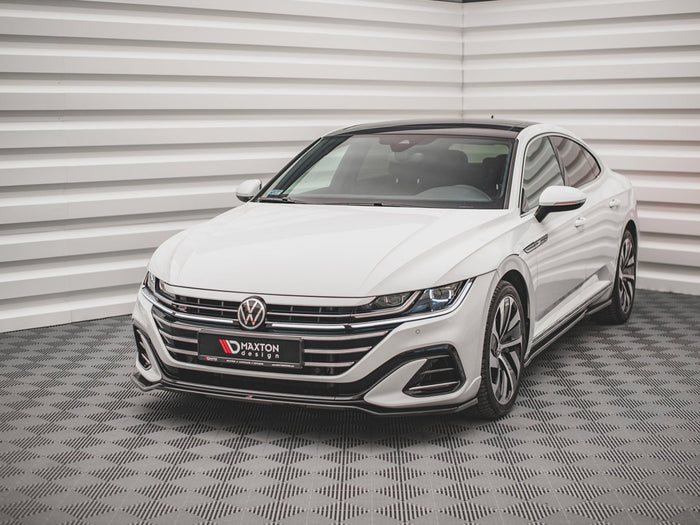 VW Arteon R-line Facelift (2020-) Front Splitter V.3 - Maxton Design