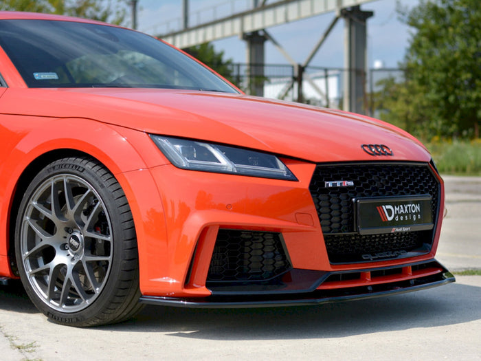 Audi TT MK3 (8S) RS (2016-2020) Front Splitter V.1 - Maxton Design