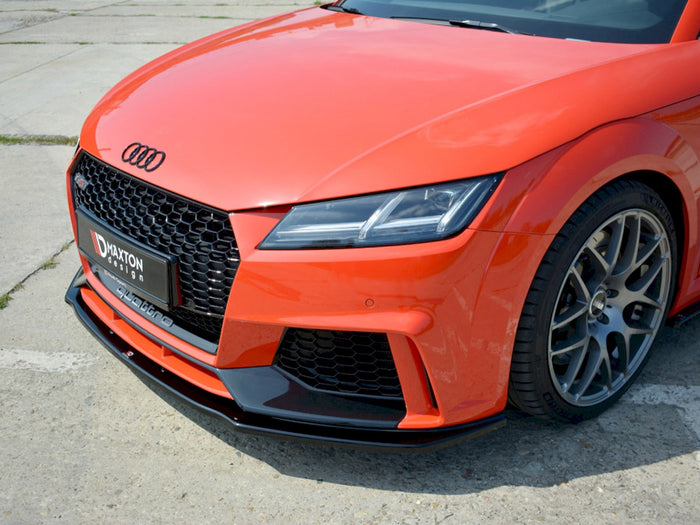 Audi TT MK3 (8S) RS (2016-2020) Front Splitter V.1 - Maxton Design