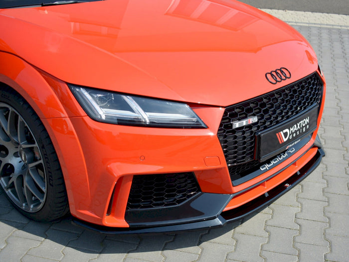 Audi TT MK3 (8S) RS (2016-2020) Front Splitter V.2 - Maxton Design