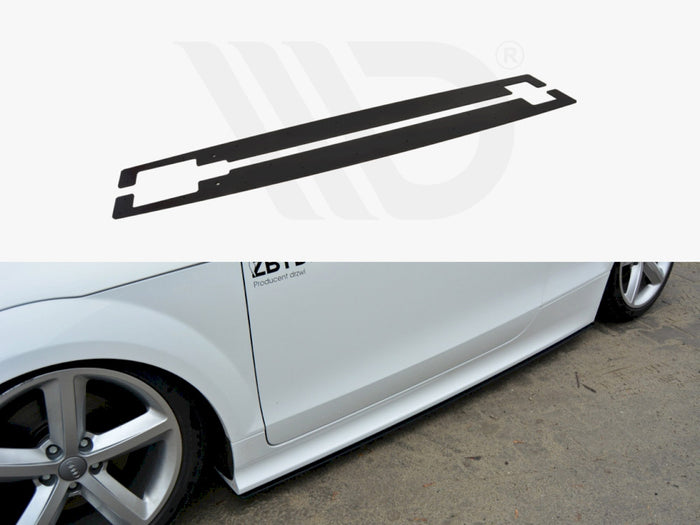 Audi TT MK2 RS Racing Side Skirts Diffusers - Maxton Design