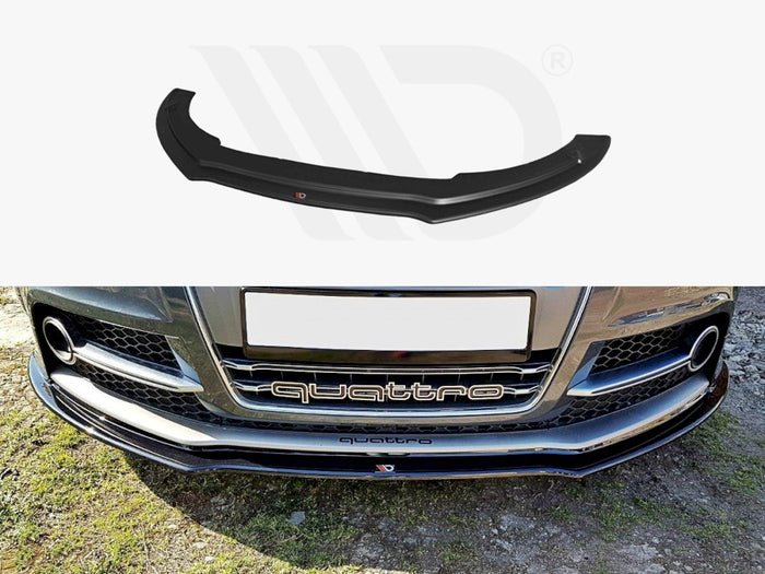 Audi TT S / S-Line Mk2 8J Front Splitter - Maxton Design