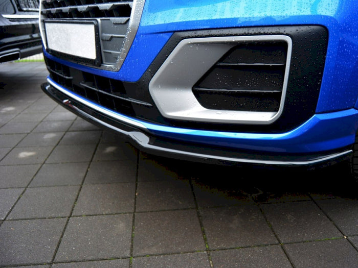 Audi Q2 MK1 Sport (2016 - UP) Front Splitter V.1 - Maxton Design