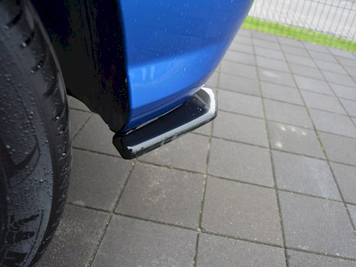 Audi Q2 MK1 Sport 2016 - Onwards Rear Side Splitters - Maxton Design