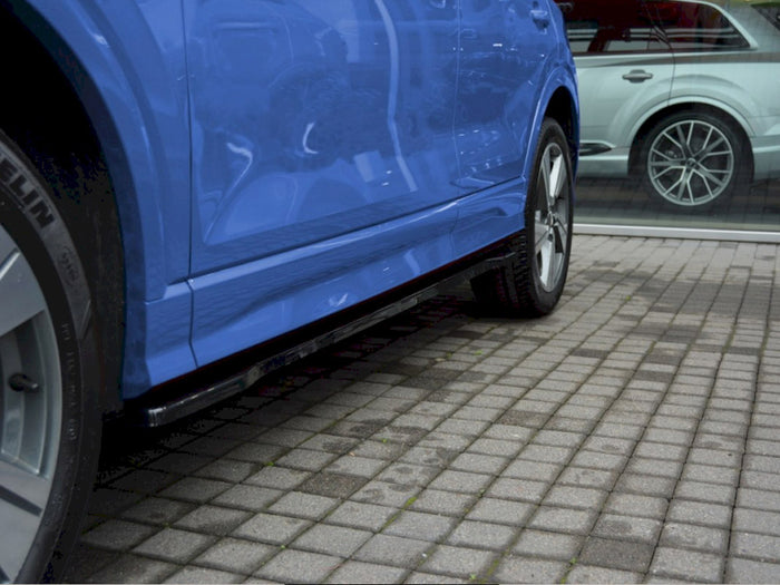 Audi Q2 MK1 Sport 2016 - Onwards Side Skirts Splitters - Maxton Design