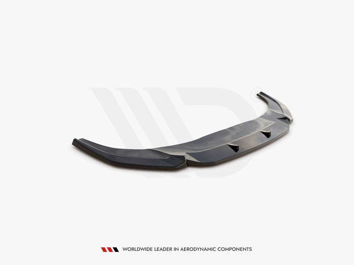 Audi Q3 Sportback S-line (2019-) Front Splitter V1 - Maxton Design