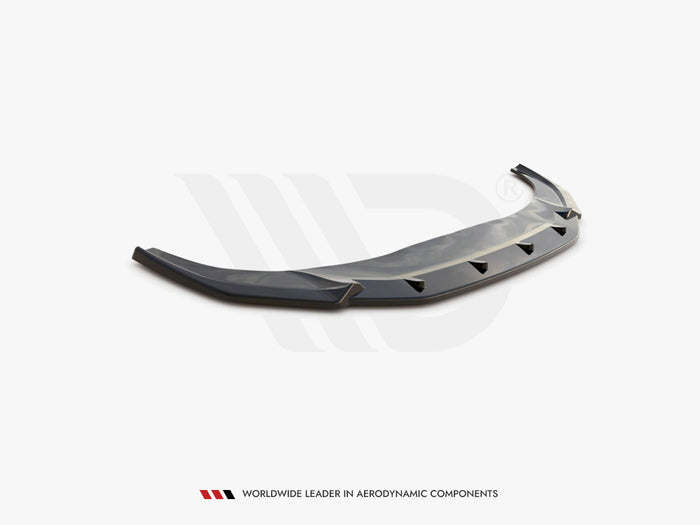 Audi Q3 Sportback S-line (2019-) Front Splitter V2 - Maxton Design