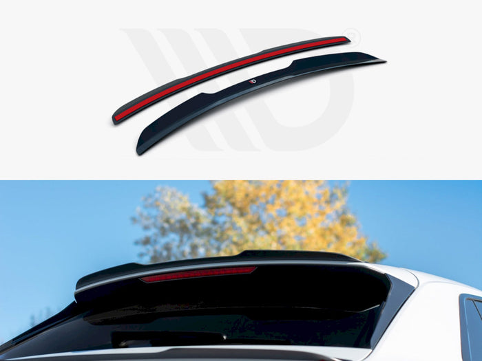 Audi Q8 S-line (2018-) Upper Spoiler Extension V.1 - Maxton Design