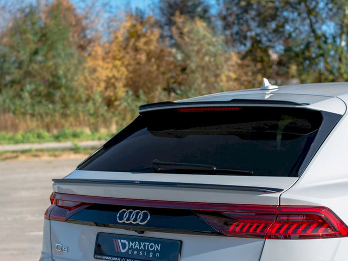 Audi Q8 S-line (2018-) Upper Spoiler Extension V.1 - Maxton Design