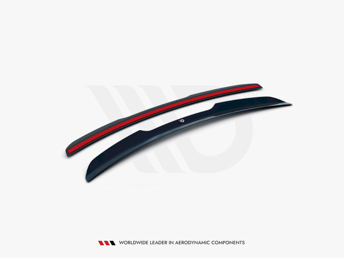 Audi Q8 S-line (2018-) Upper Spoiler Extension V.1 - Maxton Design