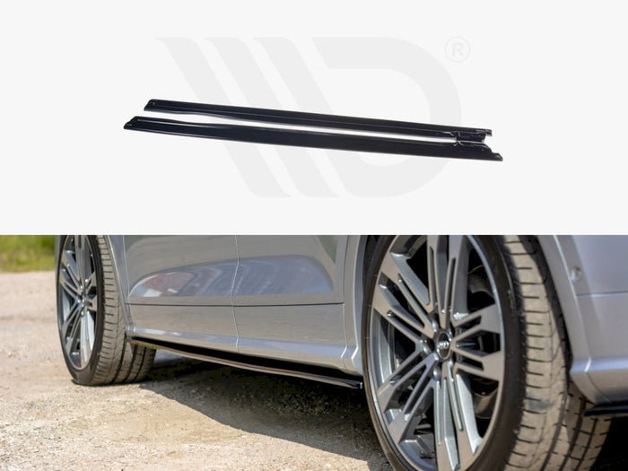 Audi SQ5/Q5 S-line MKII (2017-UP) Side Skirts Diffusers - Maxton Design
