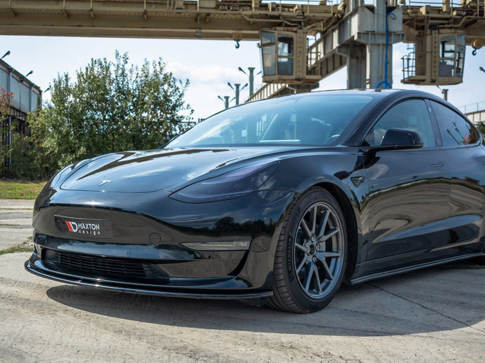Tesla Model 3 (2017-) Front Splitter - Maxton Design