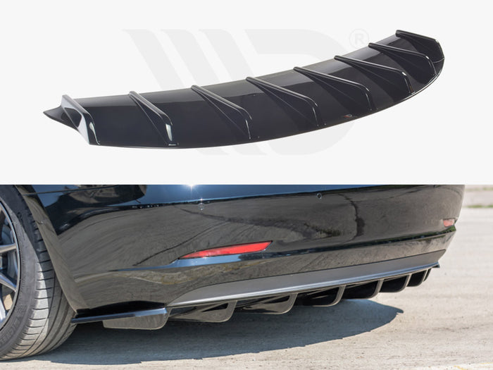 Tesla Model 3 (2017-) Rear Valance - Maxton Design