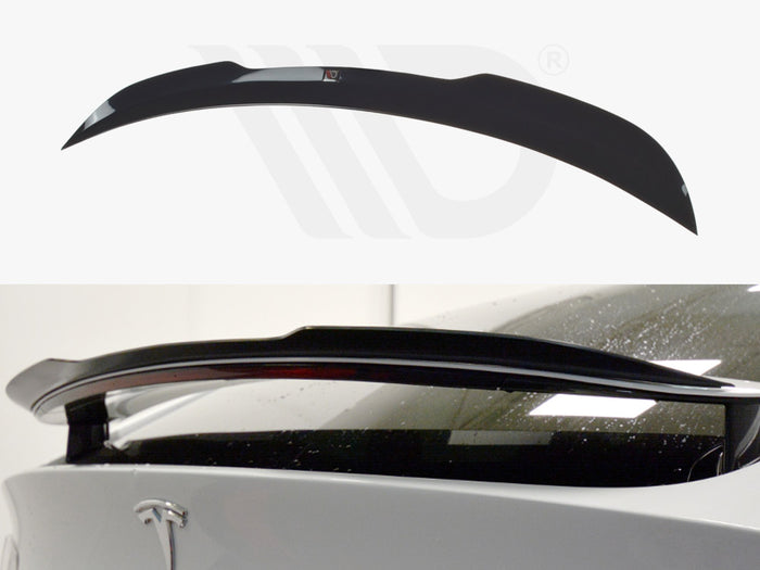 Tesla Model X (2015-) Spoiler Extension V1 - Maxton Design