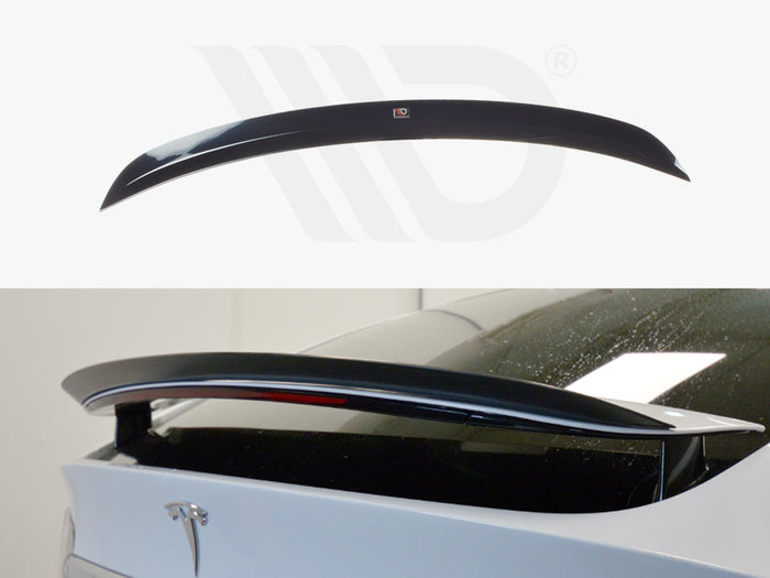 Tesla Model X (2015-) Spoiler Extension V2 - Maxton Design