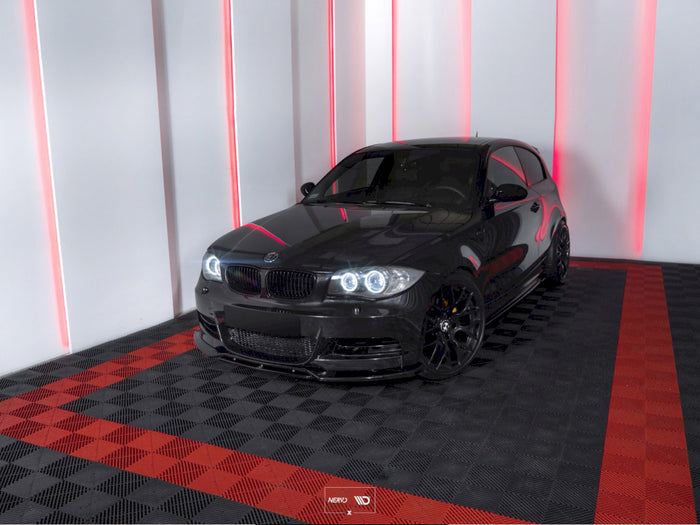 BMW 1 E82 Facelift M-sport (2007- 2013) Front Splitter V.1 - Maxton Design