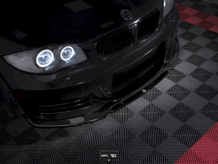 BMW 1 E82 Facelift M-sport (2007- 2013) Front Splitter V.1 - Maxton Design