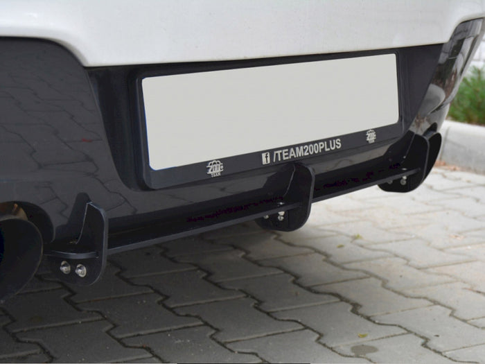 BMW 1 F20/F21 M-power Rear Diffuser & (Preface) Rear Side Splitters - Maxton Design