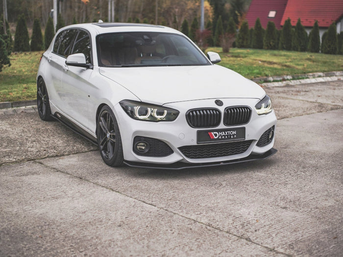 BMW 1 F20 M-pack Facelift / M140I (2015-2019) Racing Durability Front Splitter V3 - Maxton Design