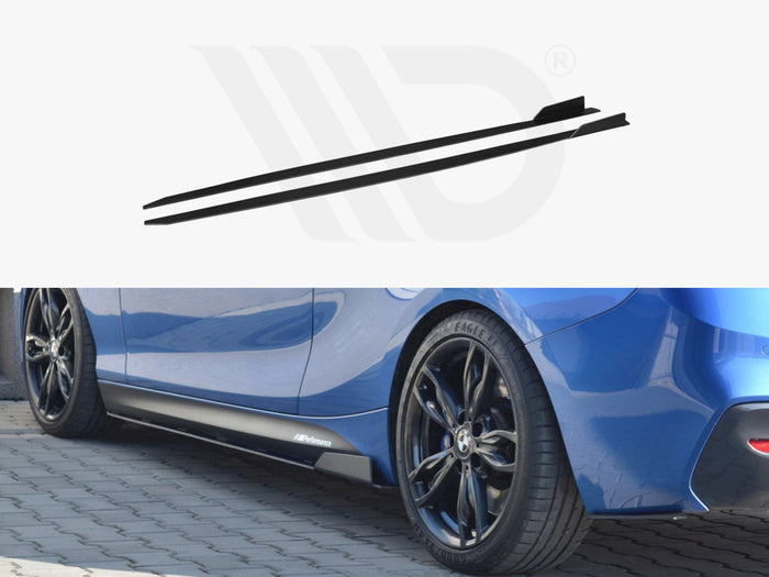 BMW 1 F21 M135I / M140I / M-pack (2011-19) Racing Side Skirts Diffusers - Maxton Design