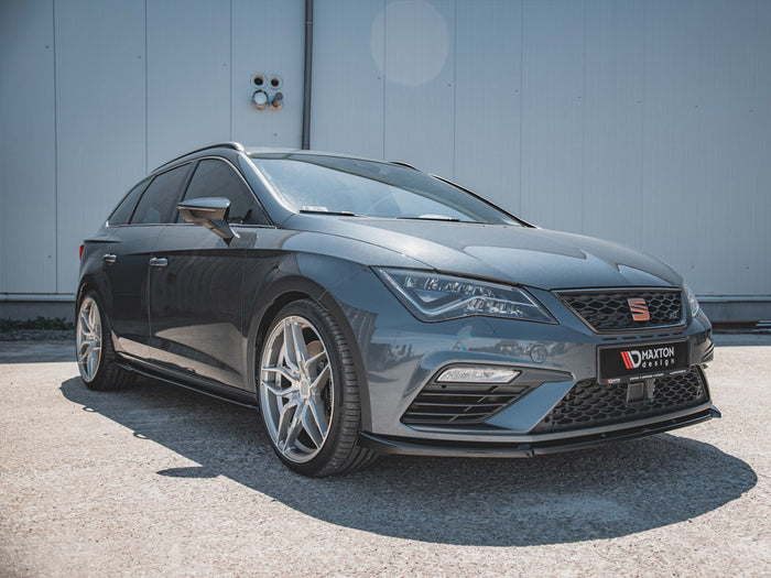 V6 Seat Leon Cupra/ FR MK3 Facelift (2017-2019) Front Splitter - Maxton Design