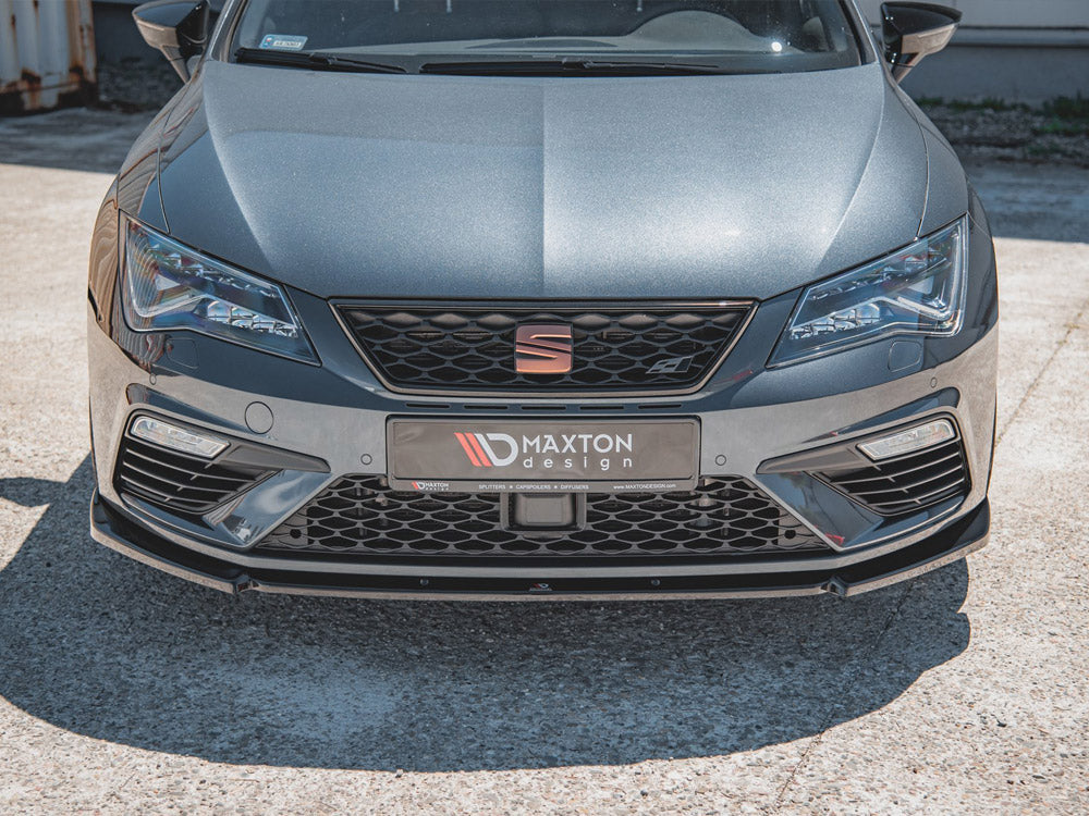 V6 Seat Leon Cupra/ FR MK3 Facelift (2017-2019) Front Splitter - Maxto –  VUDU Performance