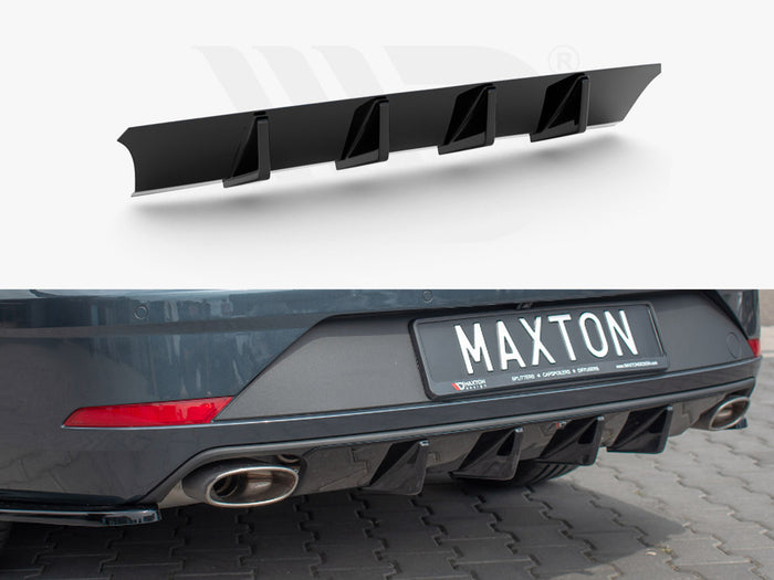 Seat Leon MK3 Cupra ST (2017-) Rear Diffuser - Maxton Design