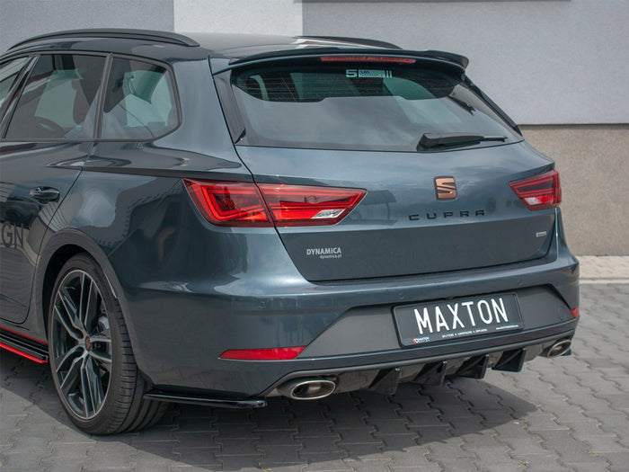 Seat Leon MK 3.5 Cupra ST (2017-) Rear Side Splitters V1 - Maxton Design