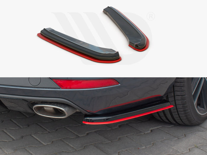 Seat Leon MK 3.5 Cupra ST (2017-) Rear Side Splitters V2 - Maxton Design