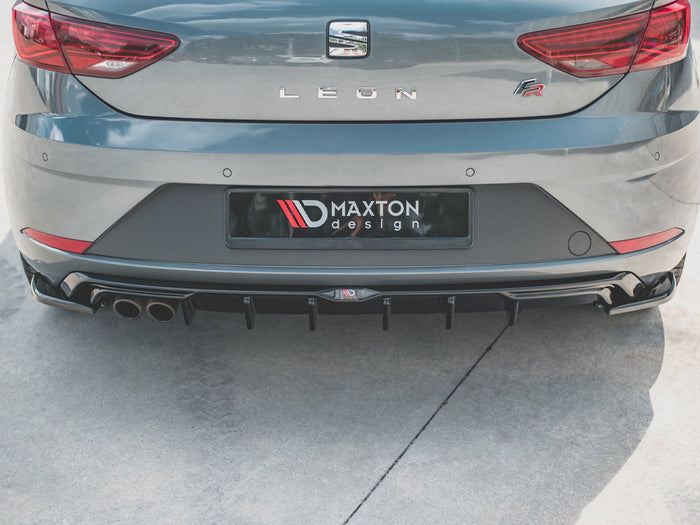 Seat Leon MK3 FR Facelift (2017-2019) Rear Valance - Maxton Design