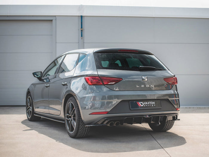 Seat Leon MK3 FR Facelift (2017-2019) Rear Side Splitters - Maxton Design