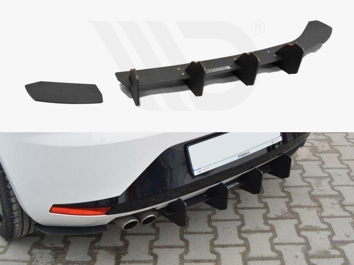 Seat Leon MK3 FR Hatchback (2012-2016) Rear Diffuser - Maxton Design
