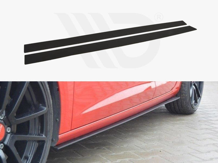 Seat Leon III Cupra / FR Racing Side Skirts Diffusers - Maxton Design