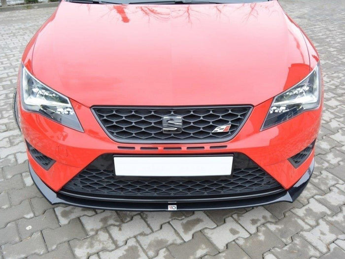 Seat Leon III Cupra / FR Front Splitter - Maxton Design