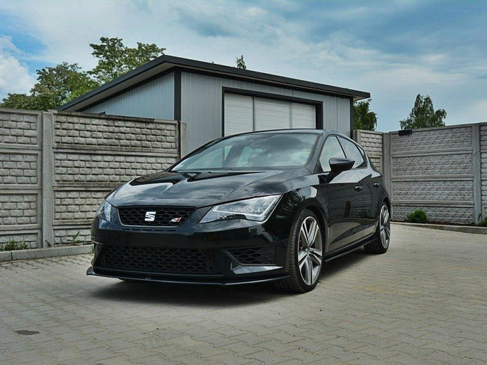 Seat Leon III Cupra / FR Front Splitter - Maxton Design