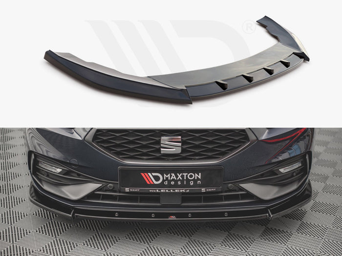 Seat Leon FR MK4 (2020-) Front Splitter V1 - Maxton Design