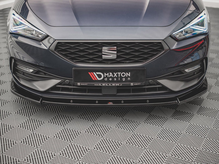 Seat Leon FR MK4 (2020-) Front Splitter V1 - Maxton Design