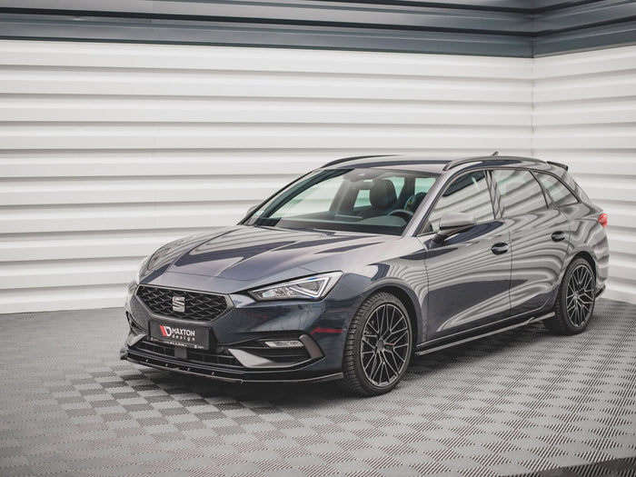 Seat Leon FR MK4 (2020-) Front Splitter V1 - Maxton Design