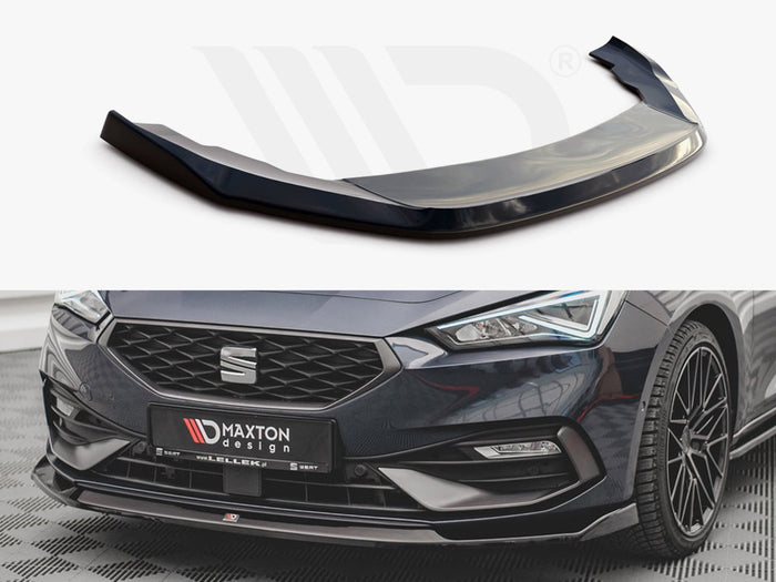 Seat Leon FR MK4 (2020-) Front Splitter V3 - Maxton Design