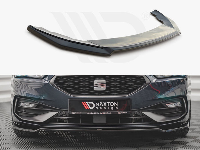 Seat Leon FR MK4 (2020-) Front Splitter V4 - Maxton Design