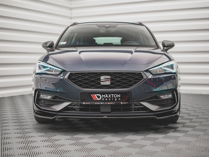 Seat Leon FR MK4 (2020-) Front Splitter V4 - Maxton Design