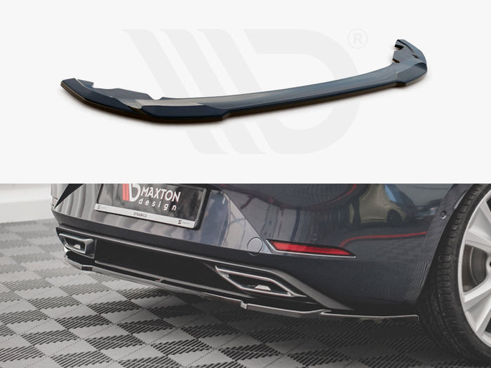 Seat Leon FR Hatchback MK4 (2020-) Central Rear Splitter - Maxton Design