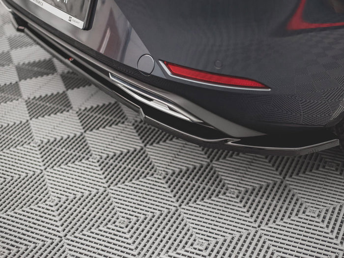 Seat Leon FR Hatchback MK4 (2020-) Central Rear Splitter - Maxton Design
