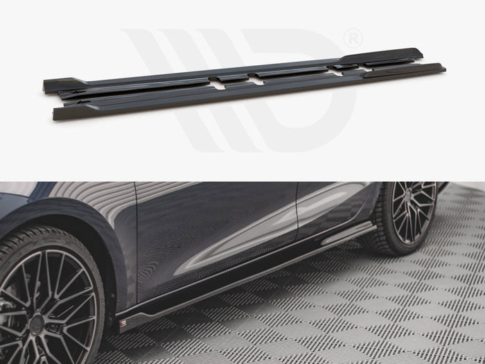 Seat Leon FR MK4 (2020-) Side Skirts Diffusers V2 - Maxton Design