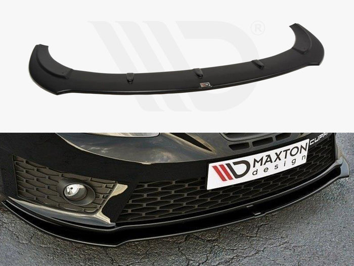 Seat Leon MK2 Cupra / FR Facelift Front Splitter V.1 - Maxton Design
