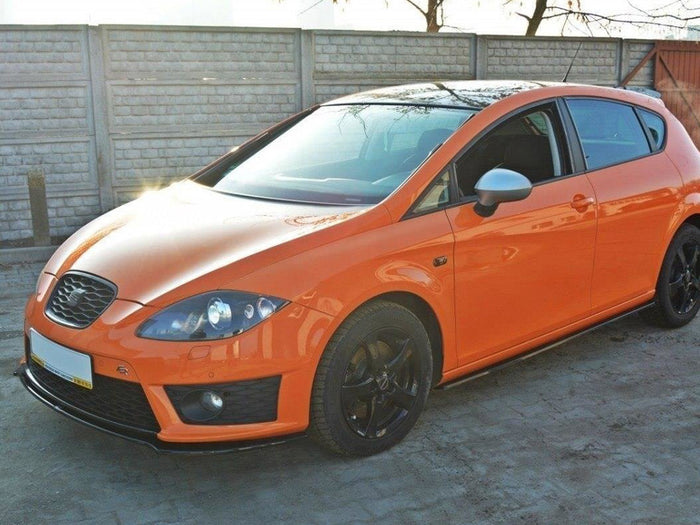 Seat Leon MK2 Cupra / FR (Facelift) Front Splitter V.2 - Maxton Design